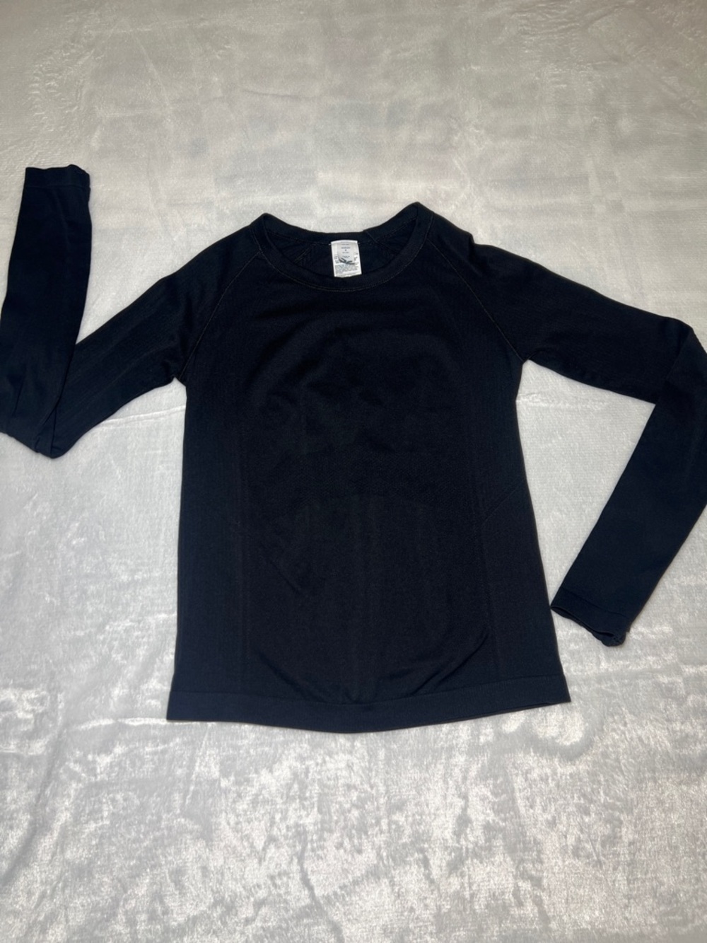 Old Navy Black Long Sleeve Crewneck Top Size S